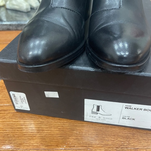 Rag & Bone Walker Boot In Black - Picture 10 of 12